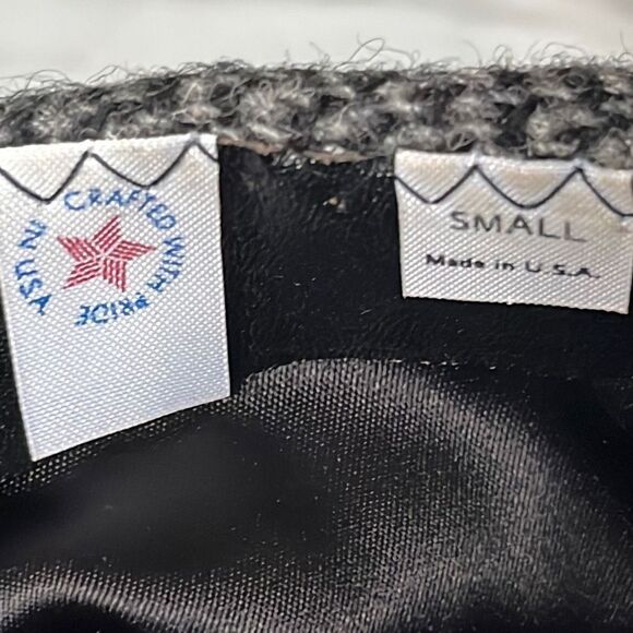 VNTG GENTS 100% WOOL HAND WOVEN HARRIS TWEED FLAT CAP / DRIVING HAT FROM SCOTL - Picture 4 of 7